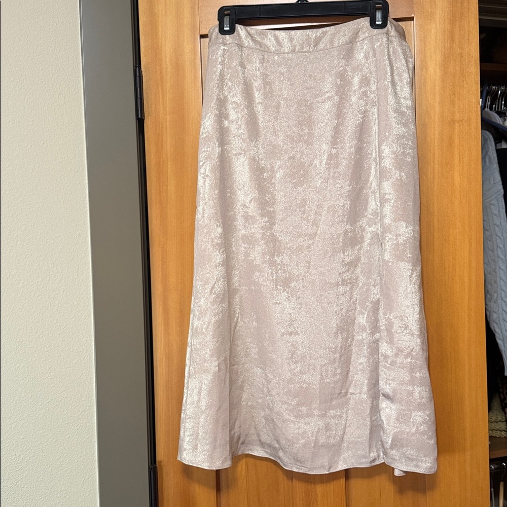 SAGE The Label Luxe Life Midi Skirt, Size M- NEW